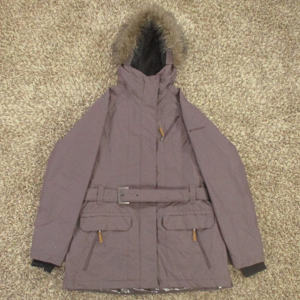 Columbia Jacket with Fur Hood